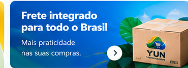 Frete integrado para todo o Brasil